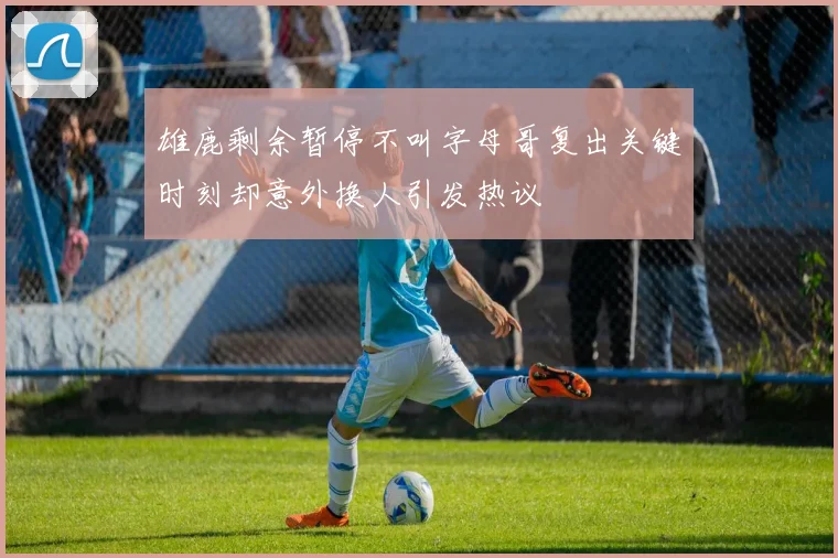 雄鹿剩余暂停不叫字母哥复出关键时刻却意外换人引发热议