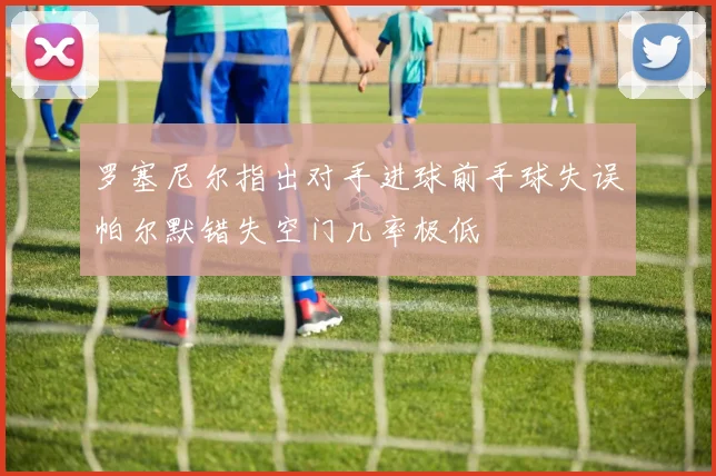 罗塞尼尔指出对手进球前手球失误帕尔默错失空门几率极低